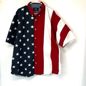 Redhead vintage men’s button shown shirt 2XL